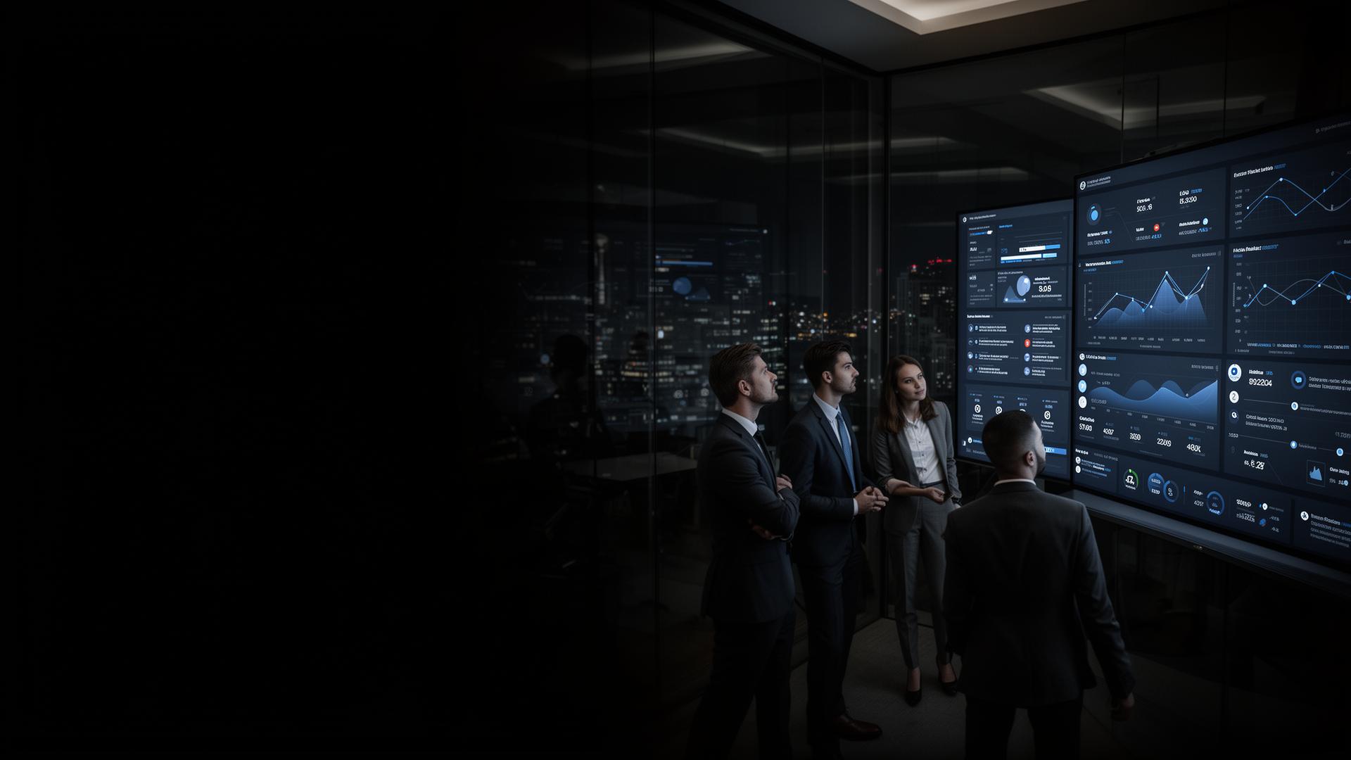 GAVRION agencia de marketing digital — equipo ejecutivo revisando métricas